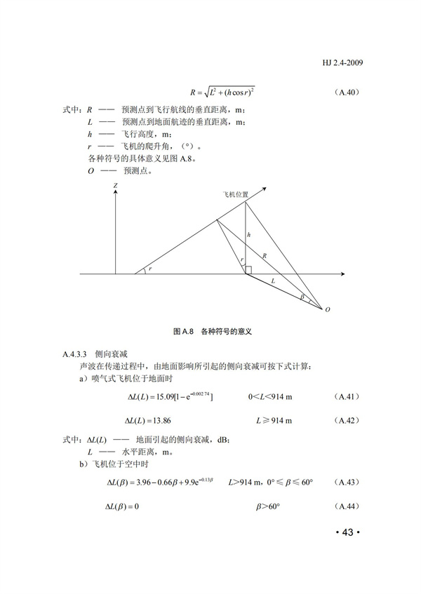 HJ2.4-2009環(huán)境影響評(píng)價(jià)技術(shù)導(dǎo)則 聲環(huán)境(圖43)