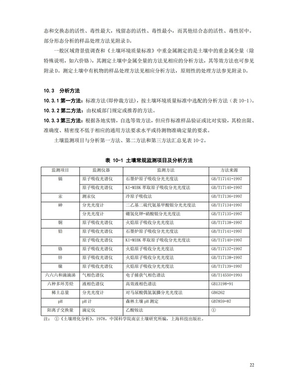 HJT166-2004土壤環(huán)境監(jiān)測(cè)技術(shù)規(guī)范(圖22)