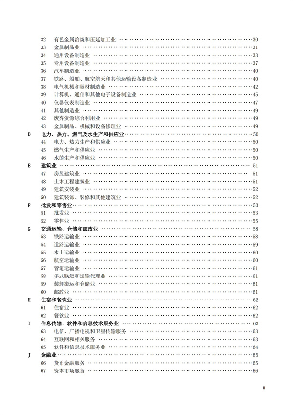 排污許可辦理（1）2017年國(guó)民經(jīng)濟(jì)行業(yè)分類（GBT 4754—2017）(圖3)